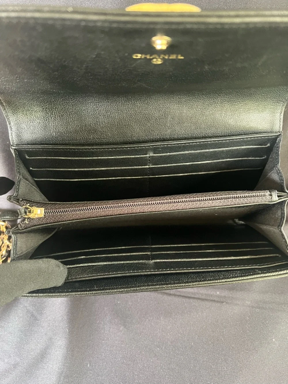 CHANEL MADEMOISELLE LARGE FLAP WALLET - Picture 4 of 15